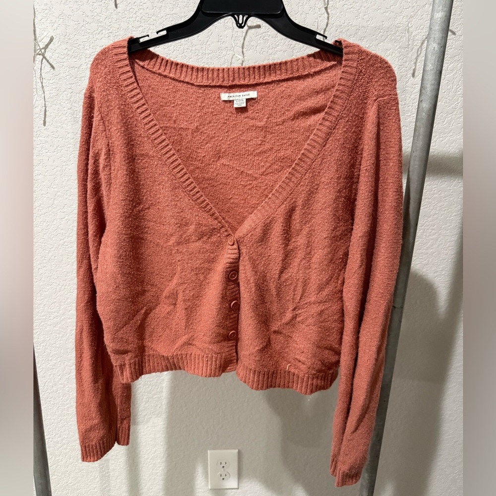 American Eagle Women's Terracotta Cardigan